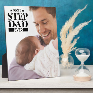 Best Step Vater je Vatertag Custom Foto Fotoplatte
