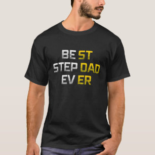 Best Stepdad je Family Cool Step Vater T-Shirt