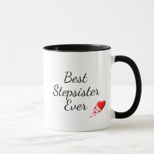 BEST STEPSISTER JE Personalisierte Sprichwörter 31 Tasse