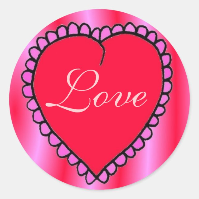 BEST STICKERS FÜR VALENTINSTAG - EINZIGARTIGE GIFT (Vorderseite)