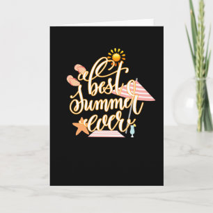 Best Summer Ever Karte