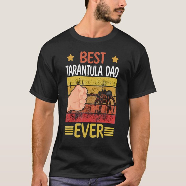 Best Tarantula Dad  pet T-Shirt (Vorderseite)