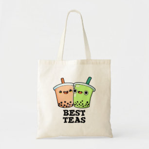 Best Tea Funny Besties Boba Tea Pub Tragetasche