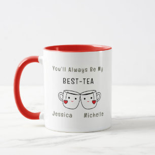 Best-Tea-Personalisiert-Freundschaft Tasse