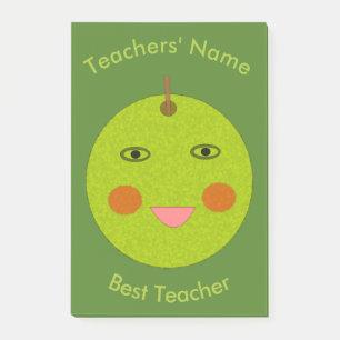 Best Teacher Happy Apple Custom Post - Notiz