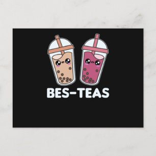 Best Tees - Bubble Tea Kawaii Boba Tea Liebe Postkarte