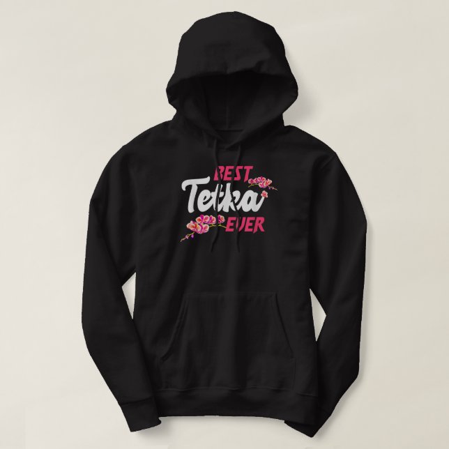 Best Tetka jemals - bosnische, kroatische Tante Ge Hoodie (Design vorne)