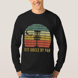 Best Uncle by Par Funny Disc Golf Geschenk für Män T-Shirt
