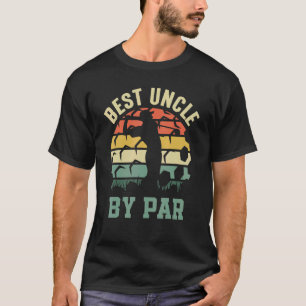 Best Uncle by Par für Onkel, die Lieben Golfen T-Shirt
