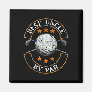 Best Uncle by Par Golf Lover Sportvater Tag Gi Magnet