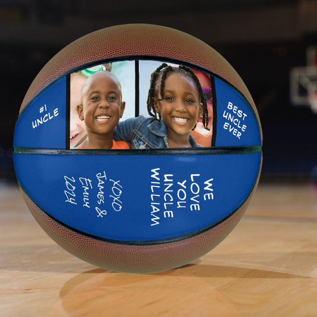 Best Uncle Ever Foto Blue Basketball (Von Creator hochgeladen)