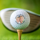 Best Uncle Ever Foto Golfball<br><div class="desc">Ein lustiger, individueller Foto-Golfball für einen Golfer-Onkel. "Dieser Ball gehört zum Besten Onkel je" umkreist ein Foto seiner Nichten und Neffen. Sie können "Onkel" personalisieren, wie auch immer er adressiert ist.</div>