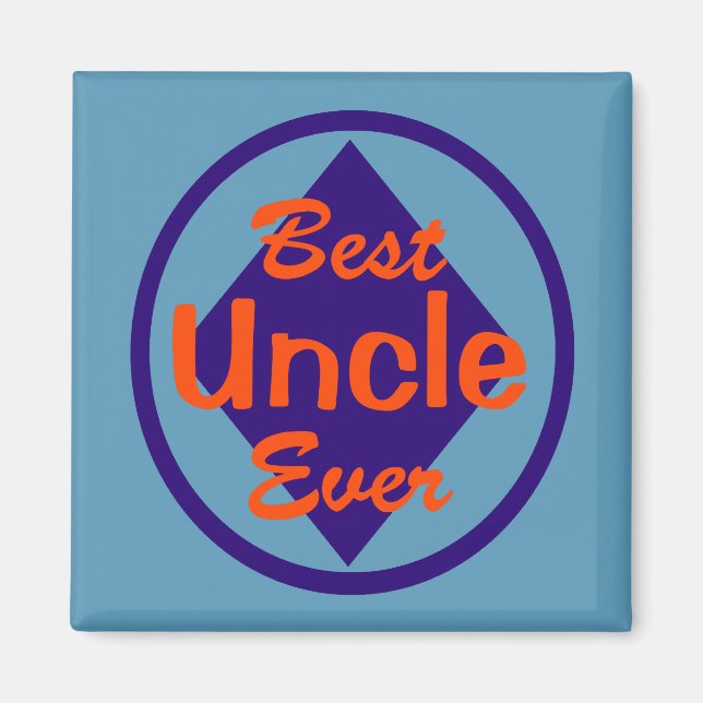 Best Uncle Ever Magnet (Vorne)