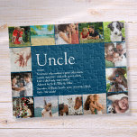 Best Uncle Funcle Definition 14 Foto Blau Puzzle<br><div class="desc">14 Foto Collage Puzzle für Sie zu personalisieren,  für Ihre besondere,  Lieblings-Onkel oder Funktion,  um ein einzigartiges Geschenk zu schaffen. Eine perfekte Art,  ihm zu zeigen,  wie phantastisch er jeden Tag ist. Entwickelt von Thisisnotme©</div>