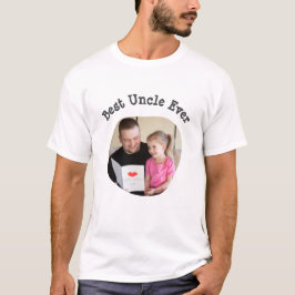 Best Uncle Uploaden Sie Ihr viereckiges Foto T-Shirt