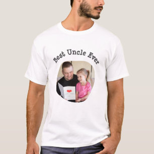 Best Uncle Uploaden Sie Ihr viereckiges Foto T-Shirt