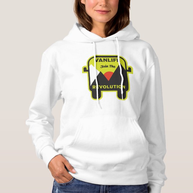 Best van life nomad hoodie (Vorderseite)