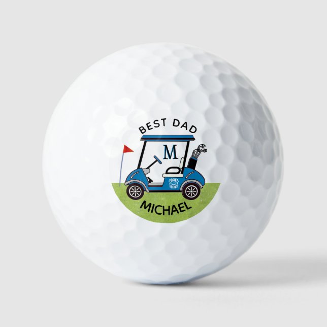 Best Vater Custom Cart Personalisiert Golfball (Vorderseite)