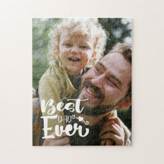 Best Vater Custom Foto Vatertag Geschenkpuzzle Puzzle