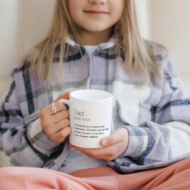 BEST-VATER-DEFINITION MIT FOTO | VATER DAY TASSE (Von Creator hochgeladen)