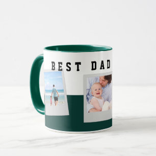 BEST VATER EVENT Custom Foto Collage Vater Geschen Tasse