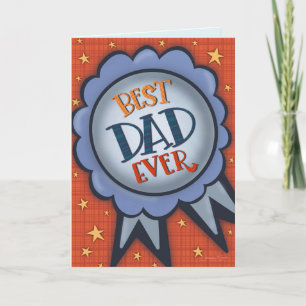 Best Vater Ever Award Funny Inspirivity Card Karte