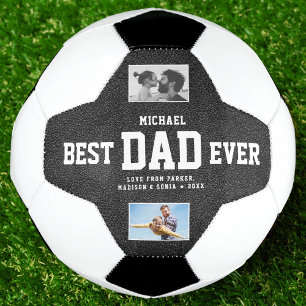 BEST VATER EVER Cool Trendy Einzigartiger FotoColl Fußball