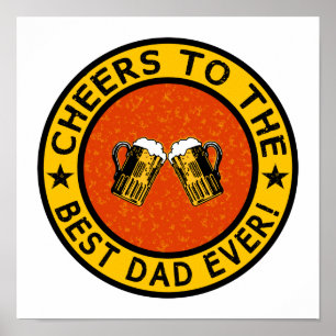 BEST VATER EVER Custom Poster