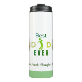 Best Vater Ever Golf 2 Foto Cool Moderner Tag der  Thermosbecher