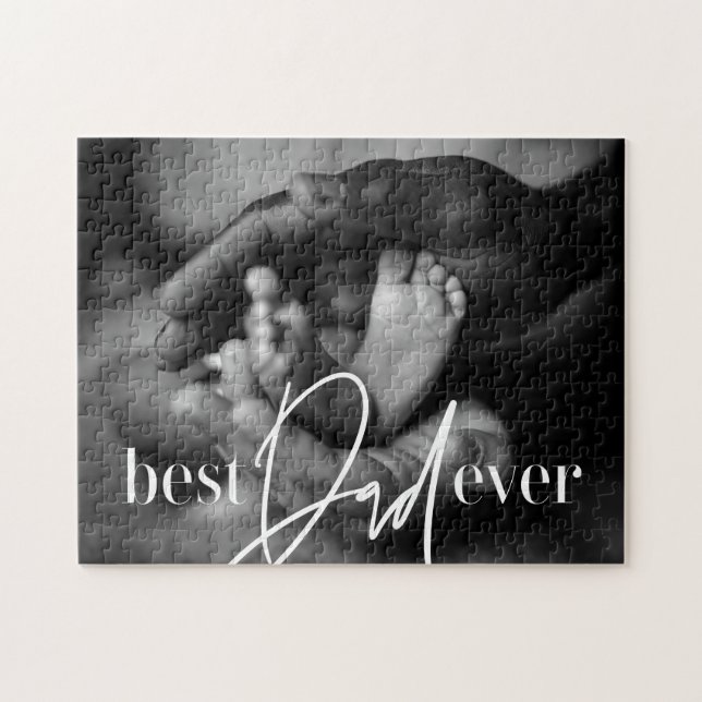 Best Vater Ever Modern Classic Einfach Elegantes F Puzzle (Horizontal)