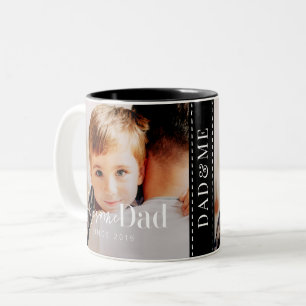 Best Vater Ever Modern Classic Einfach Elegantes F Zweifarbige Tasse