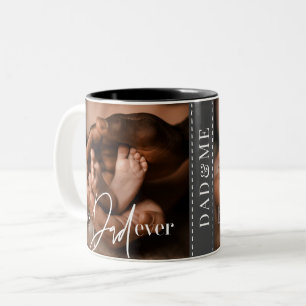 Best Vater Ever Modern Classic Einfach Elegantes F Zweifarbige Tasse