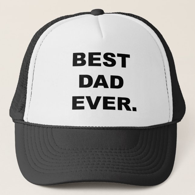 BEST VATER EVER TRUCKERKAPPE (Vorderseite)
