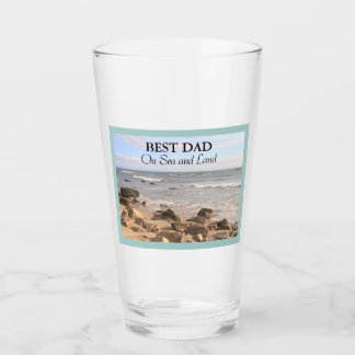 Best Vater Foto Wavy Atlantic Ocean Blue Sky Glas