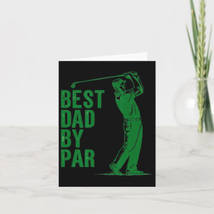 Best Vater Funny Vathage Golf Vater Golfliebhaber Karte