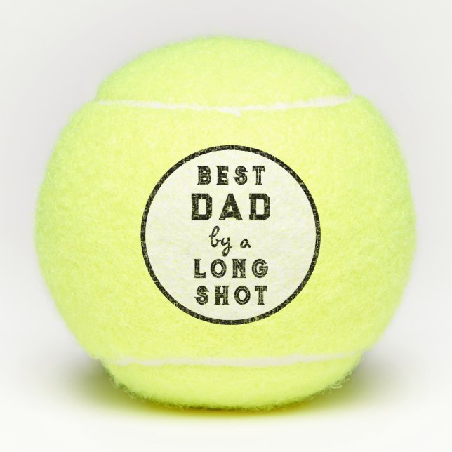 Best Vater Gift Tennis Balls Tennisbälle (Vorderseite)