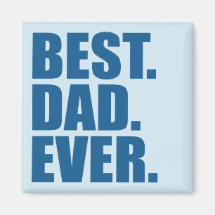 Best. Vater. Immer.(Blau) Magnet