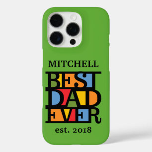 BEST VATER JE individuelle Name & JAHRE iPhone 16 Pro Hülle