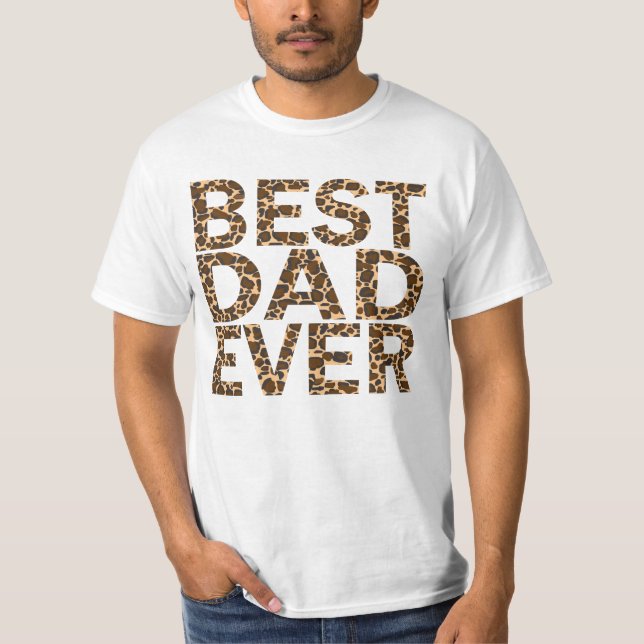 BEST VATER JE. T-Shirt (Vorderseite)
