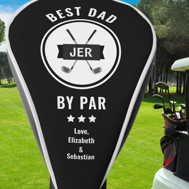 Best Vater Par Golfer Golf im Tessin Golf im Tessi Headcover (Best Dad By Par Golfer Pun Golf Lover Modern Black Golf Head Cover)