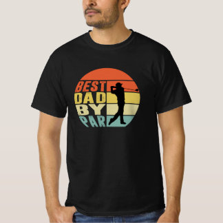 Best Vater Par Shirt Funny Golfvater Tag