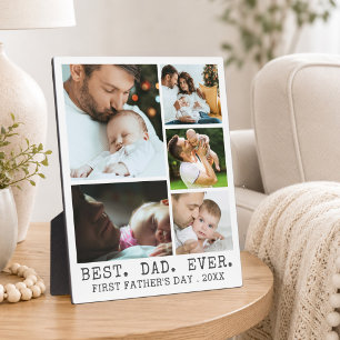 BEST VATER PRO Foto Collage Erster Vatertag Fotoplatte