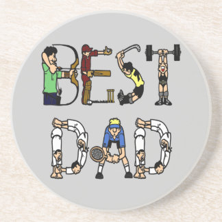Best Vater Sports Text Untersetzer