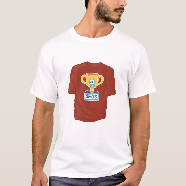 BEST VATER T-Shirt (Vorderseite)