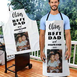 Best Vater und Husband Family Foto Keepake Schürze