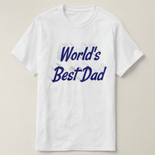 Best Vater Vathers Day dunkelblauer T - Shirt