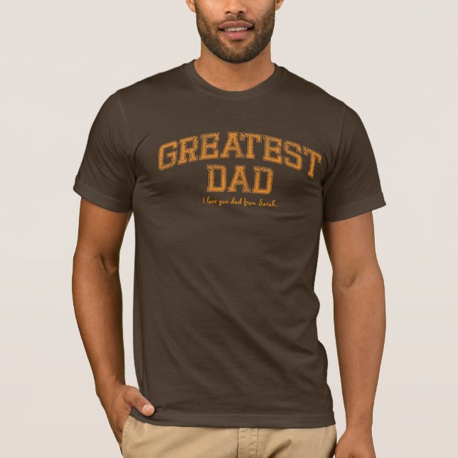 Best-Vaterbogen T-Shirt (Vorderseite)