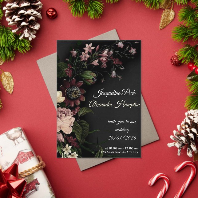 best wedding purple card acryleinladungen (Insitu (Feiertag))