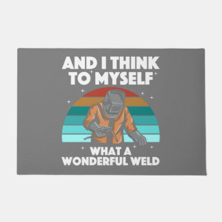 Best Welding Art Men Women Arc Welder Pipeliner II Fußmatte