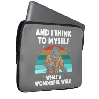 Best Welding Art Men Women Arc Welder Pipeliner II Laptopschutzhülle